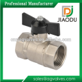 1/4"-1" Forged Mini Brass Ball Valve Butterfly Handle